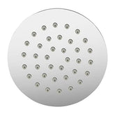 SS Trident Round 4 Inches Shower Head with Arm & Wall Flange - Marcoware